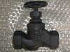 Вентиль запорный чугунный 15кч18п муфтовый Ду25 Ру16