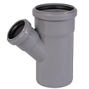 Тройник ПП для внутренней канализации 45° Ду 90х50 OSTENDORF