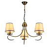 Люстра 52043 3xE14 ANTIQUE BRASS (TEKAVIZE) 159-17698