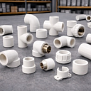 PPR фитинги различных типов и диаметров