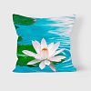 Наволочка декоративная “Водяная лилия”, 45*45 см