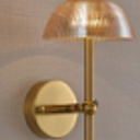 Бра Bronze LED Wall Light 6565-A Amber Glass 5W 3CCT TEKLED 151-20118