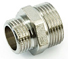 Ниппель латунный хромированный переходной ду 15х20 general fittings