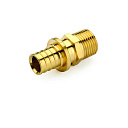 Соединитель латунный двойной прямой GOLDFIX НР 1"х32 GENERAL FITTINGS