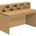 Стол письменный с надстройкой