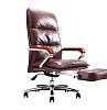 Кресло руководительское WALLSTREET  6048A коричневый
