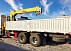 Бортовая платформа с краном-манипулятором Shacman L3000 6x4 12 т
