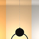 Люстра LED TIBIA 29-01 13Вт Long Black D380 CCT Changeable (TEKLED) 159-18132