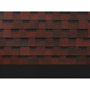 Ламинированная черепица Деке Серия Dragon Europa - красный