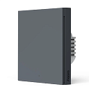 Умный настенный выключатель с нейтралью Aqara H1 Графит 1 клавишный