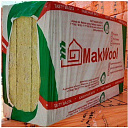 Минеральная вата MakWool  140 Размер: 1.20x60 см Толщина: 5 см