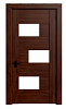 Межкомнатные двери, модель: BERGAMO 4, цвет: Венге