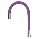 Излив G550-8 (фиолетовый) гибкий цветной