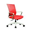 Кресло для персонала TORINO 6202C WHITE красный