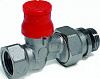 Клапан термостатический прямой с внутренней/наружной резьбой Ду 15 (с преднастройкой) GIACOMINI арт. R402PX233