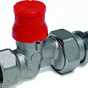 Клапан термостатический прямой с внутренней/наружной резьбой Ду 15 (с преднастройкой) GIACOMINI арт. R402PX233