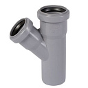 Тройник ПП для внутренней канализации 45° Ду 50х40 OSTENDORF
