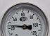 Бим-ий термометр для отопительной техники Модель: A46. d-80 мм,  0 °C ... 120 °C