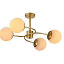 Люстра 52022 4xE27 CHAMPAGNE+GOLD (TEKAVIZE) 159-17668