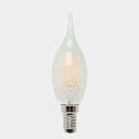 Лампа F-LED BXS-5W-827-E14 свеча на ветру, 40Вт, 465Лм, матовый, теплый ЭРА