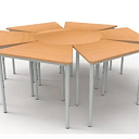 Комплект столов на металлокаркасе ''Цветок''