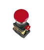 Кнопка AEAL22 "Грибок"с фиксацией красный d22мм  240В 1з+1р  IEK