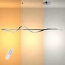 Люстра Modern Wave Pendant Light Chrome D120 CCT Changeable (TEKLED) 159-18140