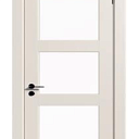 Межкомнатные двери, модель: UNION 3, цвет: G10 RAL 9010