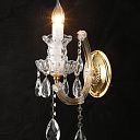 Настенная лампа Wall Bulb 5131-1W E14 CRYSTAL+GOLD METAL (TEKAVIZE) 151-19470