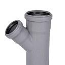 Тройник ПП для внутренней канализации 45° Ду 75х50 OSTENDORF