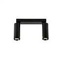 Светильник потолочный SD21443/2, 50W, GU10x2, черный, артикул 172-03090