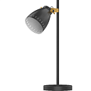 Светильник настольный SCANDINAVIAN 09, E27, металл, D120xW150xH430, черный, артикул 130-03692