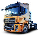 Тягач CAMC H9-430 4x2 CNG газовый на метане (1 мост, пневмоподвеска)