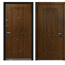 Двери Черный шелк "Mastino Monte Xpom", дуб медовый