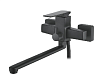 Смеситель CASELA CL52278B (черный) для ванны с длинным изливом