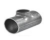 Тройник стальной переходной Ду-133х89
