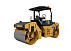 Двухвальцовый вибрационный каток CAT [CB7]