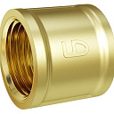 Муфта латунная с внутренней резьбой ду 15 (1/2") ld