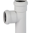 Тройник ПП для внутренней канализации Skolan SKEA 87° Ду 50х50 OSTENDORF