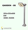 Садово-парковый светодиодный светильник “GARDEN-06” 6Вт IP65