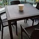 Комплект мебели Barсelona Set. (Стол Fiji + 6 стульев Jersey)