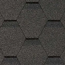 Гибкая черепица Europa, карат, серый