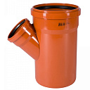 Тройник ПВХ наруж. канал. 45* Ду 200х110 OSTENDORF