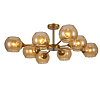 Люстра 52012 8xE27 CHAMPAGNE+GOLD (TEKAVIZE) 159-17638