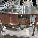 Заготовочный стол для КФС с мотором GU-1220B 