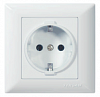 Розетка Thea с защитными шторками и заземлением