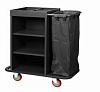Тележка для горничных (черная)