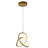 Люстра LED Pendant Light D185xH1500 Gold 17Вт CCT Changeable (TEKLED) 159-18142