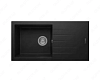 Кухонная мойка RealStone P011 Assos 86 XL Black