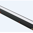 Светильник LED магнитный XJ-FGD, 300 мм, 10W, 48V, 4000K, черный, трек, артикул 169-03052